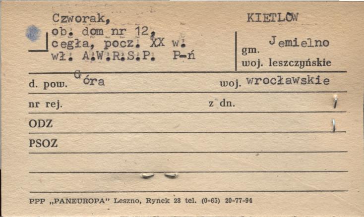 czworak, ob. dom, skan 1