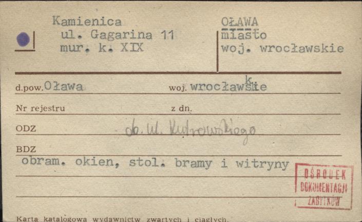 kamienica, skan 1