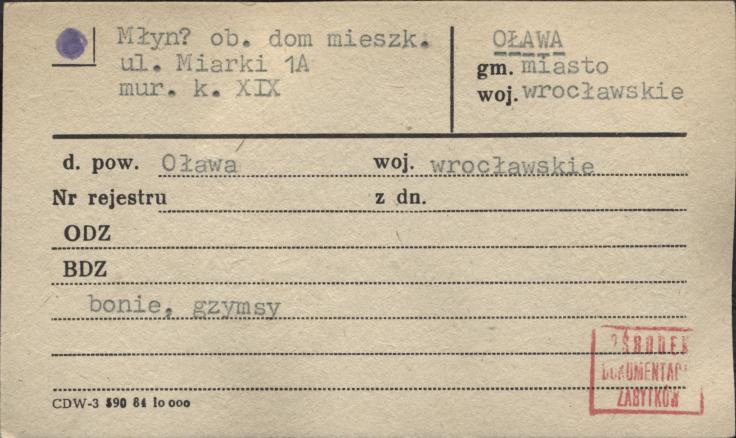 młyn, ob. budynek mieszkalny, skan 1