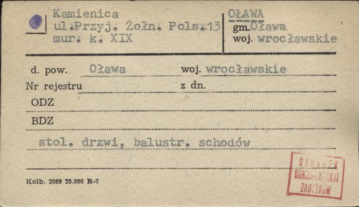 kamienica, skan 1
