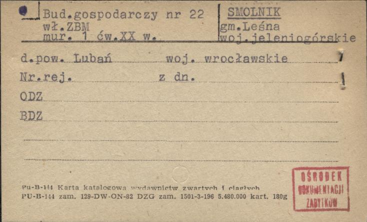 budynek gospodarczy, skan 1