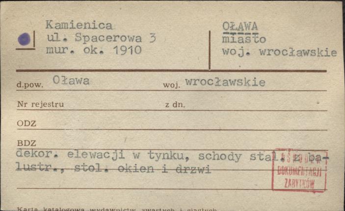 kamienica, skan 1