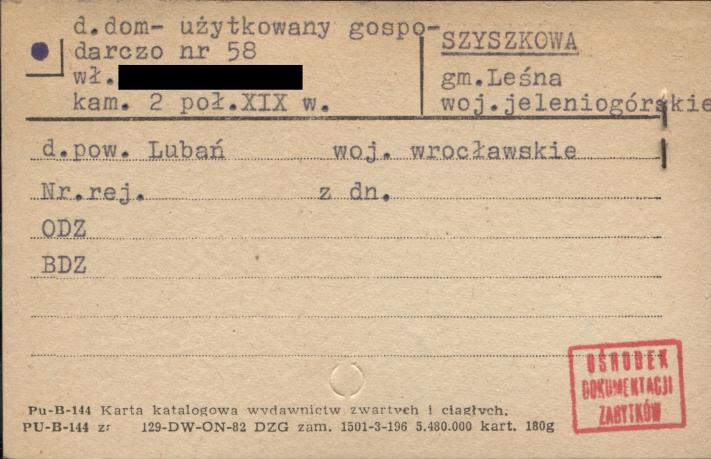 dom- użytkowany gospodarczo, skan 1