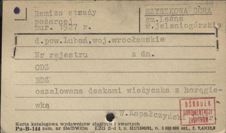 remiza straży pożarnej, skan 1