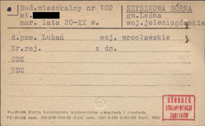 budynek mieszkalny, skan 1