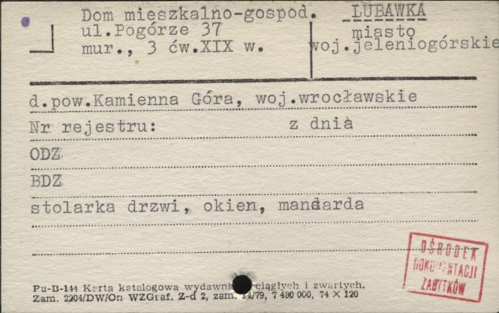 dom mieszkalno-gospodarczy, skan 1