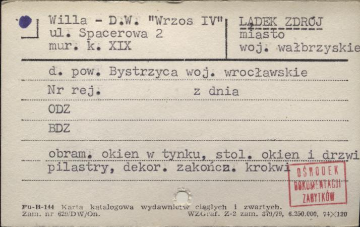 willa - D. W. Wrzos IV, skan 1