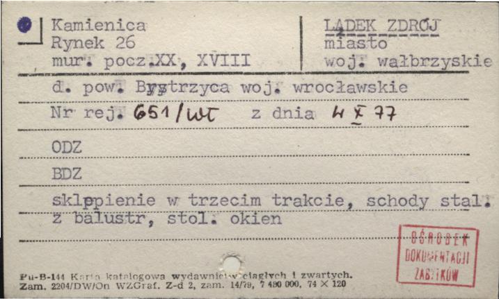 kamienica, skan 1