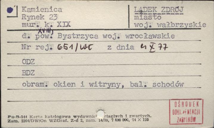 kamienica, skan 1