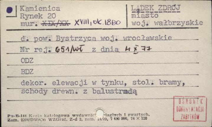 kamienica, skan 1