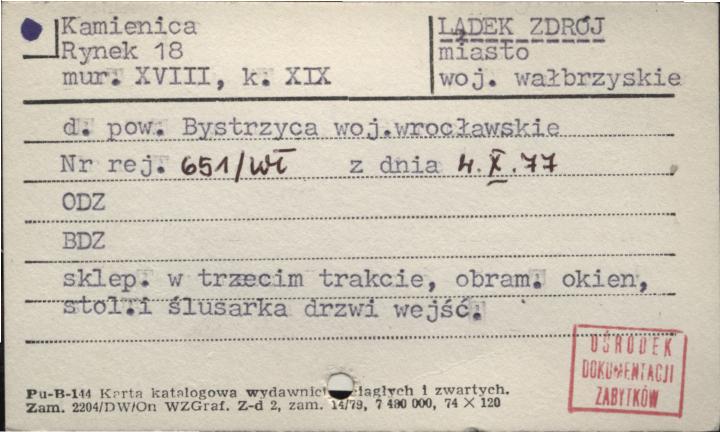 kamienica, skan 1