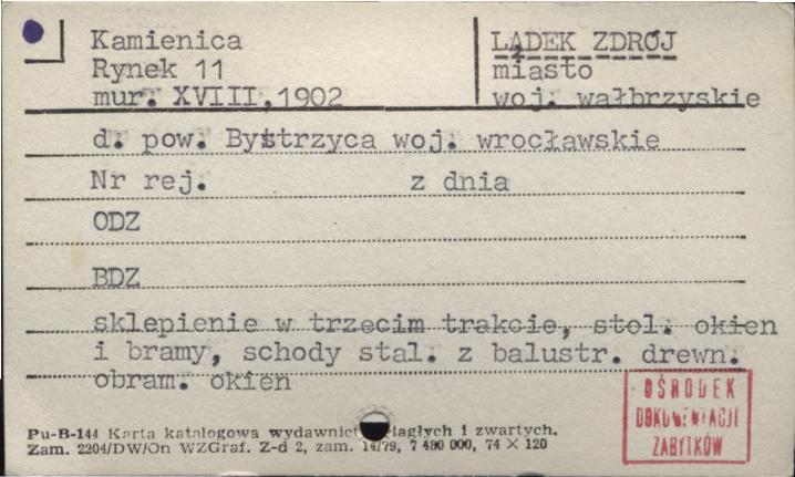 kamienica, skan 1
