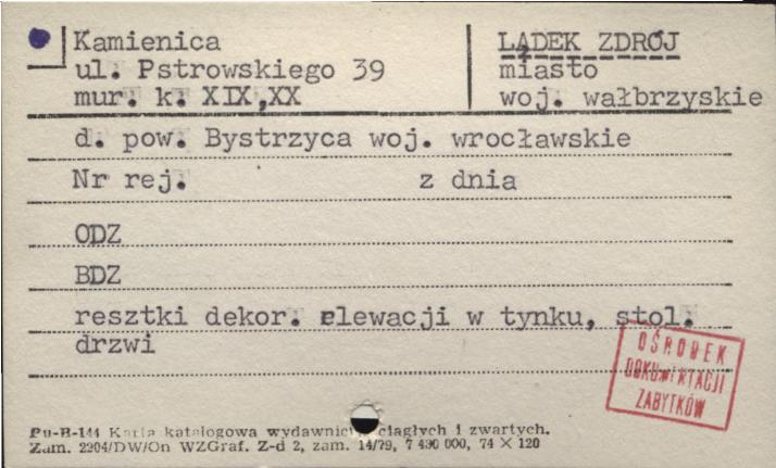 kamienica, skan 1