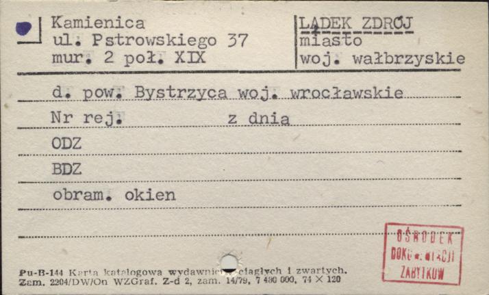 kamienica, skan 1