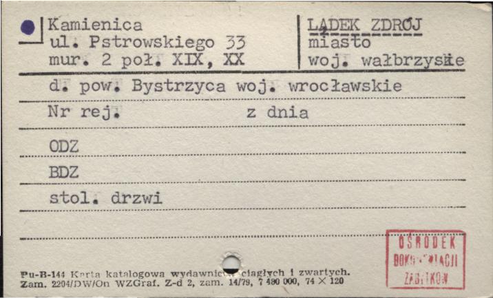 kamienica, skan 1