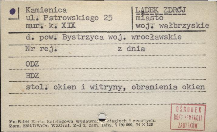kamienica, skan 1