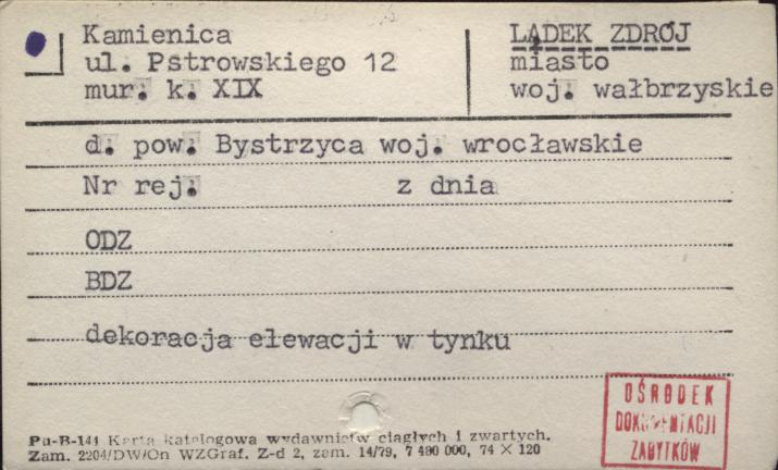 kamienica, skan 1
