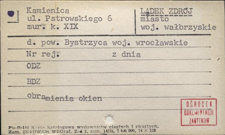 kamienica, skan 1