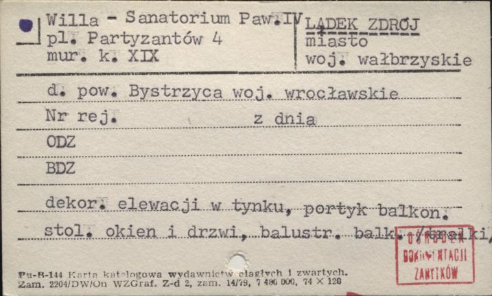 willa - sanatorium paw. IV, skan 1