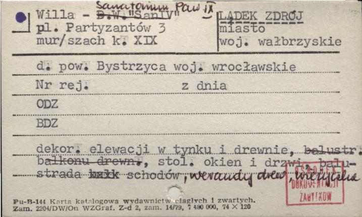 willa - sanatorium paw. IX, skan 1