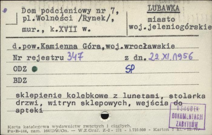 dom pocieniowy, skan 1