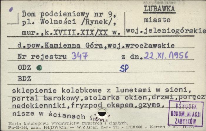 dom podcieniowy, skan 1