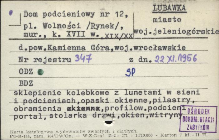 dom podcieniowy, skan 1