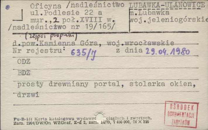 oficyna - zespół opacki, skan 1