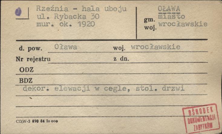 rzeźnia - hala uboju, skan 1