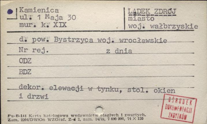 kamienica, skan 1
