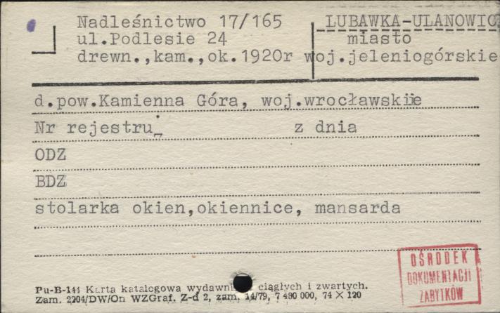 nadleśnictwo 17/165, skan 1