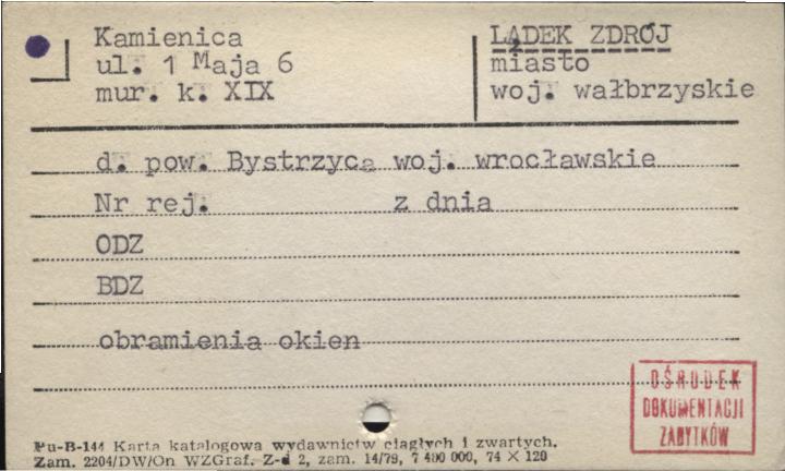kamienica, skan 1