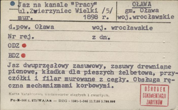jaz na kanale Pracy, skan 1
