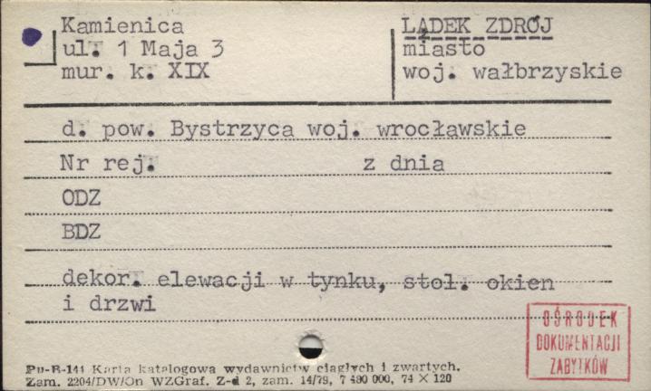 kamienica, skan 1