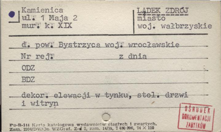 kamienica, skan 1