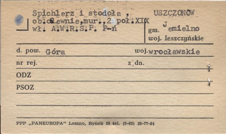 spichlerz i stodoła, ob. chlewnie, skan 1