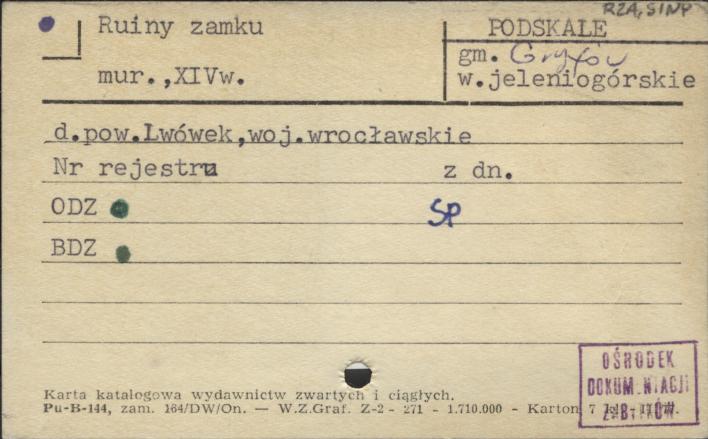 ruina zamku, skan 1