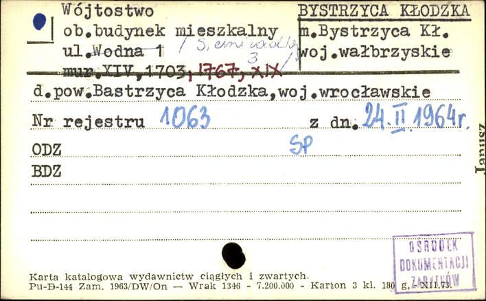 wójtostwo ob. budynek mieszkalny, skan 1