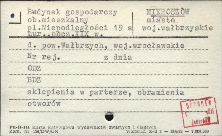 budynek gospodarczy, ob. mieszkalny, skan 1