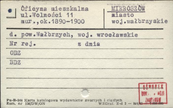 oficyna mieszkalna, skan 1