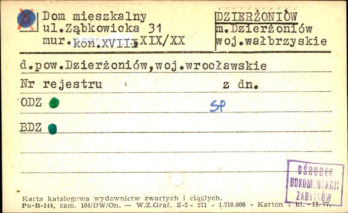 dom, skan 1