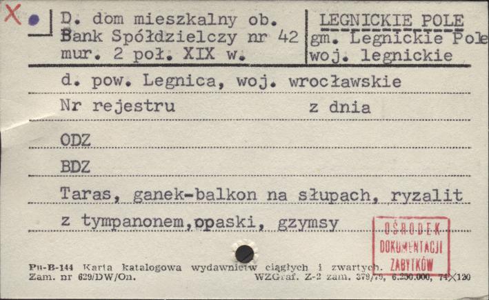 dom mieszkalny ob. Bank Spółdzielczy, skan 1