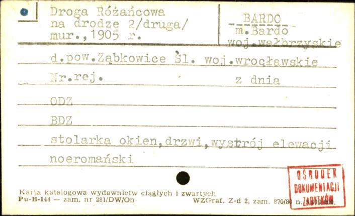 kaplica 2 - na drodze drodze różańcowej, skan 1