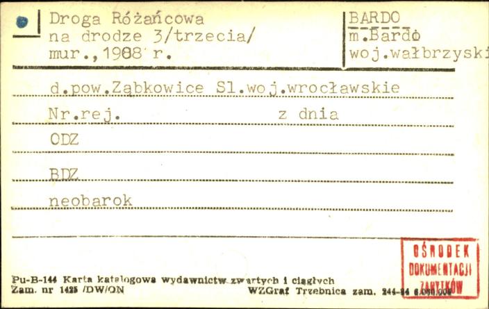 kaplica 3 - na drodze drodze różańcowej, skan 1