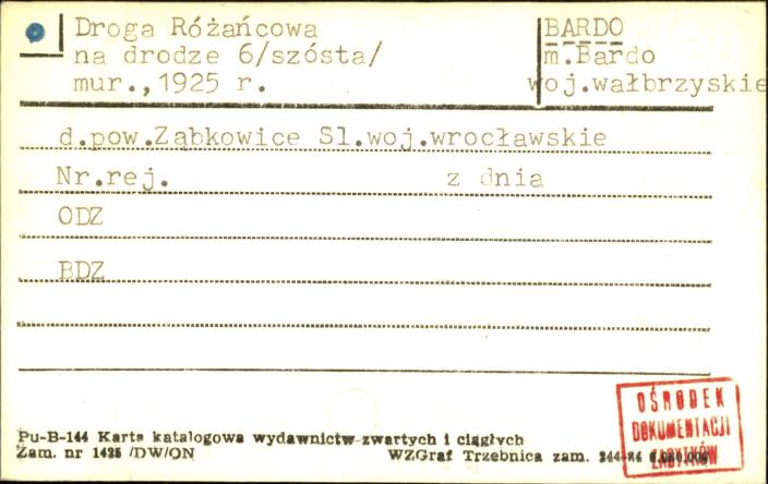 kaplica 6 - na drodze drodze różańcowej, skan 1