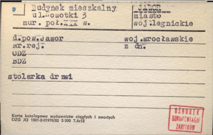 budynek mieszkalny, skan 1