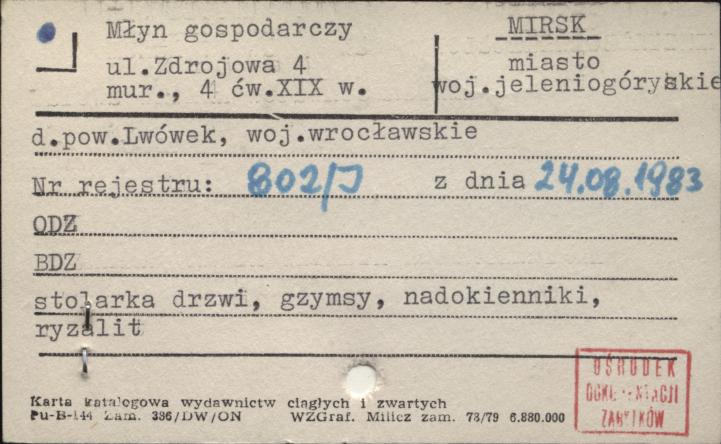 młyn gospodarczy, skan 1