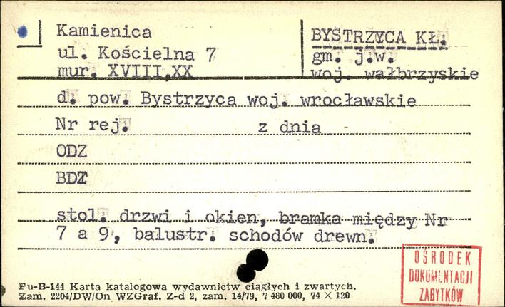 kamienica, skan 1