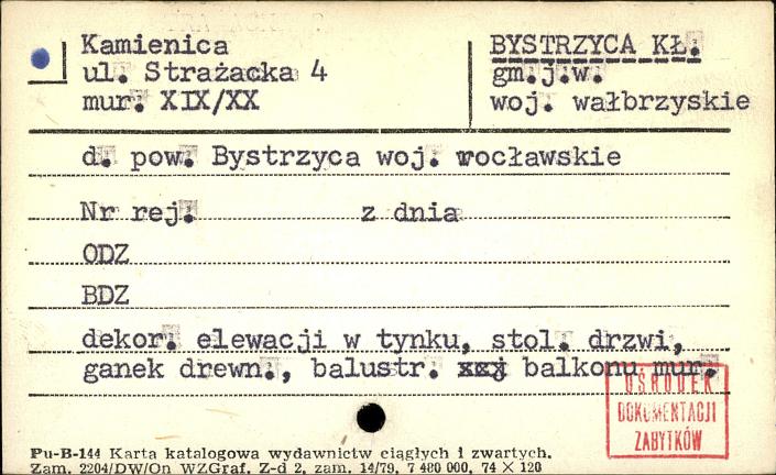 kamienica, skan 1