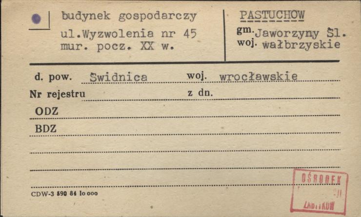 budynek gospodarczy, skan 1